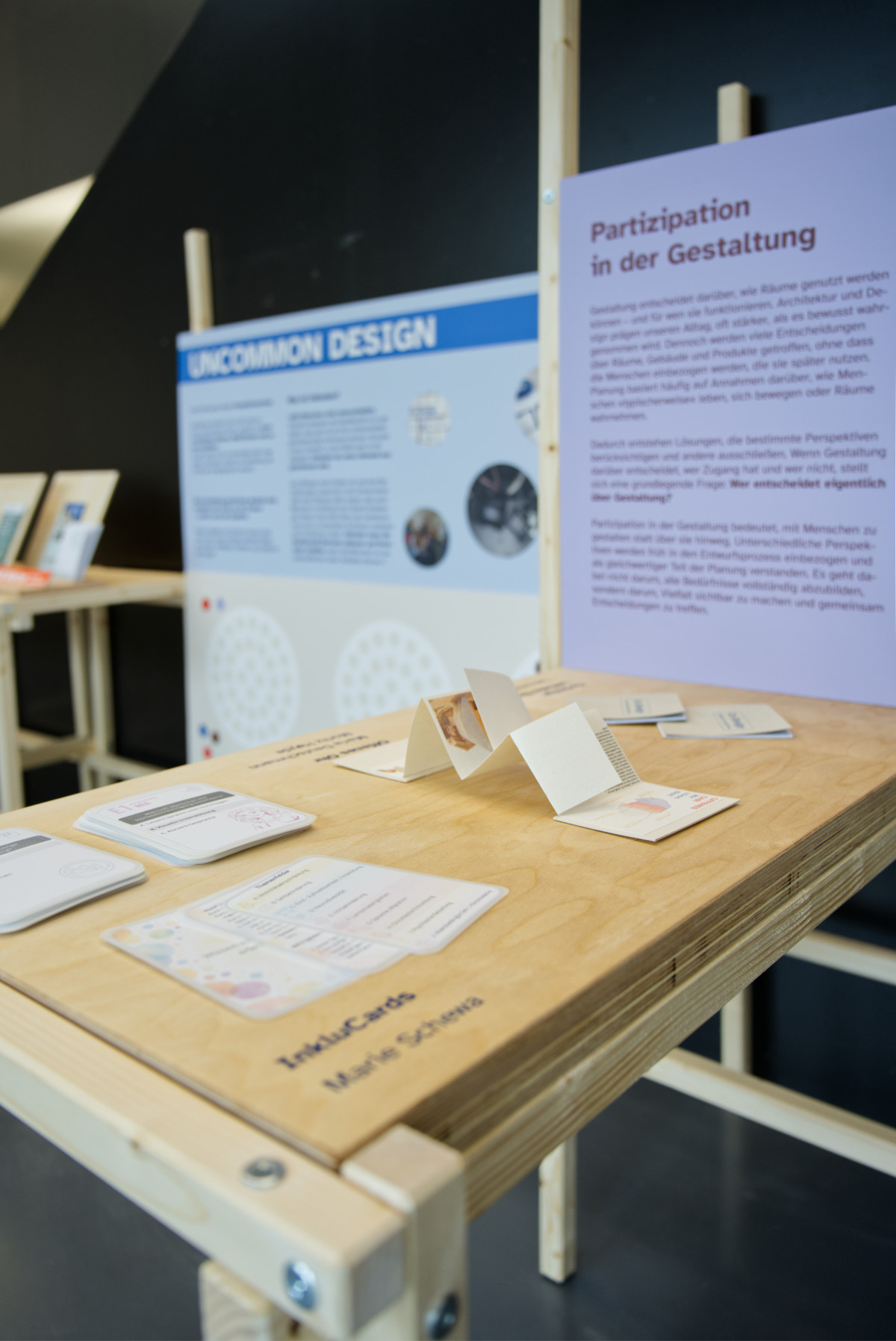Studienarbeiten zu inklusiver Gestaltung
