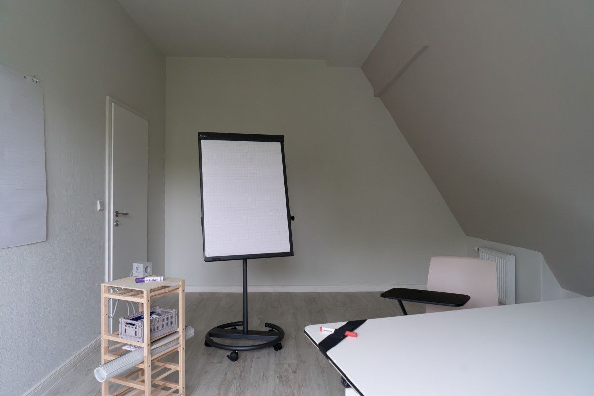 Workshopraum mit Equipment