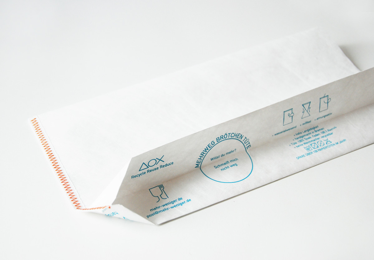 Seitenansicht des Mehrfalters