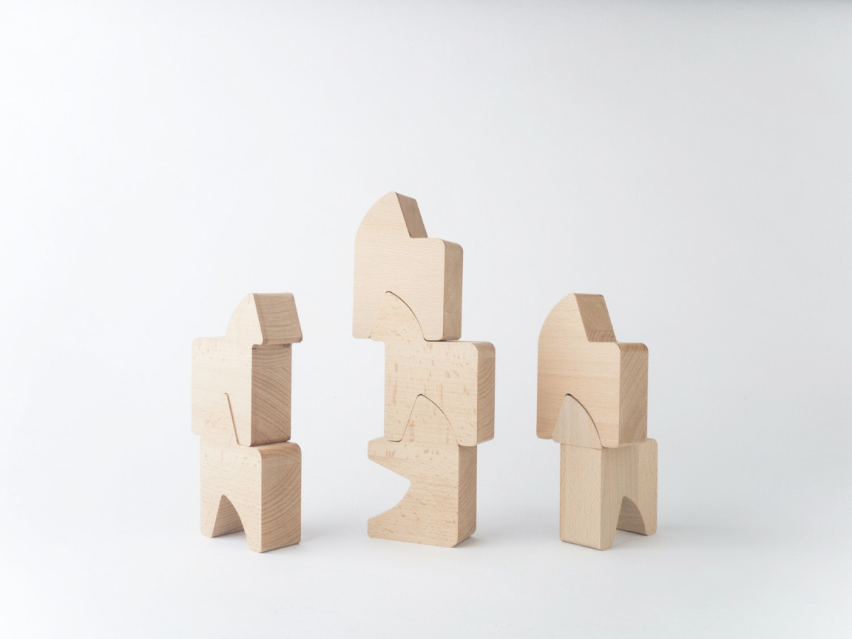 Drei kleine Pferdetürme