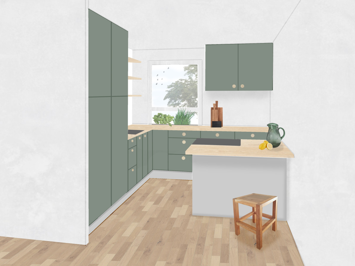 Schnelle Visualisierung für die neue Küche