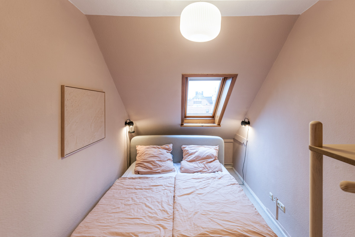 Schlafzimmer im einheitlichen Design